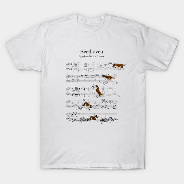 Beethoven T-Shirt by edgarascensao